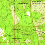 United States Geological Survey Burney, CA (1957, 62500-Scale) digital map