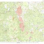 United States Geological Survey Burney, CA (1976, 100000-Scale) digital map
