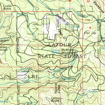 United States Geological Survey Burney, CA (1976, 100000-Scale) digital map