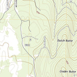 United States Geological Survey Burney Mountain East, CA (2021, 24000-Scale) digital map