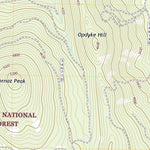 United States Geological Survey Burney Mountain East, CA (2021, 24000-Scale) digital map