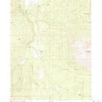 United States Geological Survey Burney Mountain West, CA (1990, 24000-Scale) digital map
