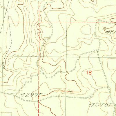 United States Geological Survey Burney Mountain West, CA (1990, 24000-Scale) digital map