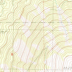United States Geological Survey Burney Mountain West, CA (1990, 24000-Scale) digital map