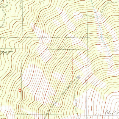 United States Geological Survey Burney Mountain West, CA (1990, 24000-Scale) digital map