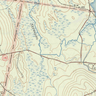 United States Geological Survey Burnham, ME (1926, 62500-Scale) digital map