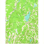 United States Geological Survey Burnham, ME (1957, 62500-Scale) digital map