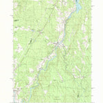 United States Geological Survey Burnham, ME (1982, 24000-Scale) digital map