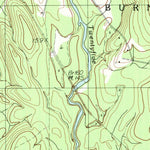 United States Geological Survey Burnham, ME (1982, 24000-Scale) digital map