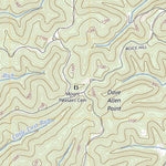 United States Geological Survey Burning Springs, WV (2023, 24000-Scale) digital map