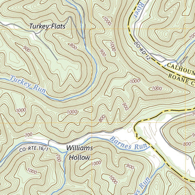 United States Geological Survey Burning Springs, WV (2023, 24000-Scale) digital map