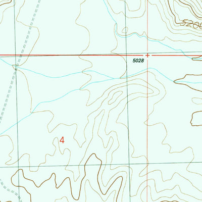 United States Geological Survey Burnout Canyon, UT (1991, 24000-Scale) digital map