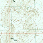 United States Geological Survey Burnout Canyon, UT (1991, 24000-Scale) digital map