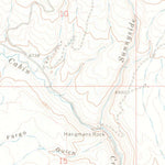 United States Geological Survey Burns North, CO (1972, 24000-Scale) digital map