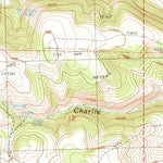 United States Geological Survey Burns NW, OR (1990, 24000-Scale) digital map