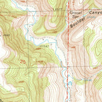 United States Geological Survey Burns NW, OR (1990, 24000-Scale) digital map