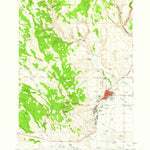 United States Geological Survey Burns, OR (1960, 62500-Scale) digital map