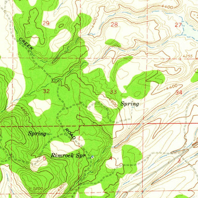 United States Geological Survey Burns, OR (1960, 62500-Scale) digital map
