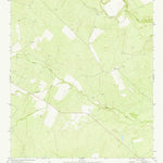 United States Geological Survey Burns Ranch, TX (1974, 24000-Scale) digital map