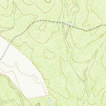 United States Geological Survey Burns Ranch, TX (1974, 24000-Scale) digital map