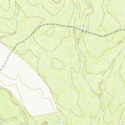 United States Geological Survey Burns Ranch, TX (1974, 24000-Scale) digital map