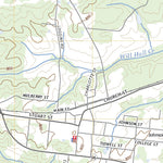 United States Geological Survey Burns, TN (2022, 24000-Scale) digital map