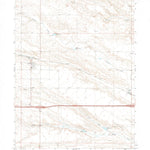 United States Geological Survey Burns, WY (1991, 24000-Scale) digital map