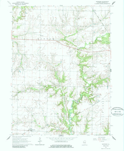 United States Geological Survey Burnside, IL (1964, 24000-Scale) digital map