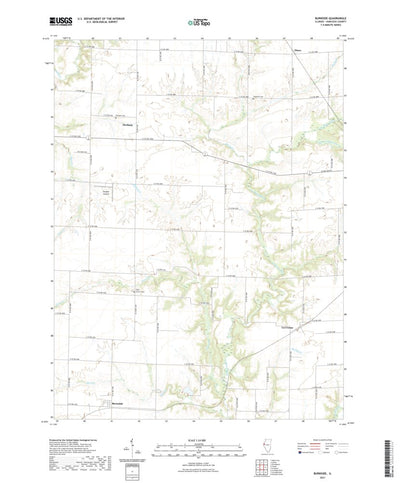 United States Geological Survey Burnside, IL (2021, 24000-Scale) digital map