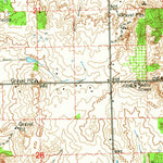 United States Geological Survey Burnside, MI (1963, 24000-Scale) digital map