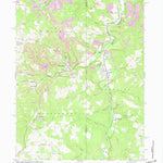 United States Geological Survey Burnside, PA (1968, 24000-Scale) digital map