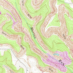 United States Geological Survey Burnside, PA (1968, 24000-Scale) digital map