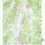 United States Geological Survey Burnsville, MS (1950, 24000-Scale) digital map