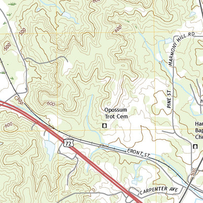 United States Geological Survey Burnsville, MS (2020, 24000-Scale) digital map