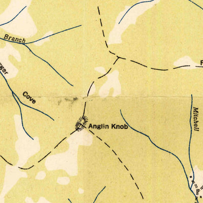 United States Geological Survey Burnsville, NC (1935, 24000-Scale) digital map
