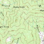 United States Geological Survey Burnsville, NC (1939, 24000-Scale) digital map