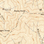 United States Geological Survey Burnsville, NC (1940, 24000-Scale) digital map