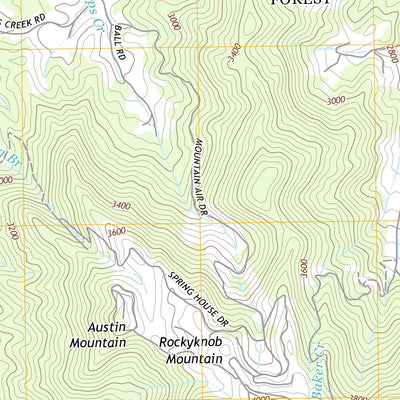 United States Geological Survey Burnsville, NC (2013, 24000-Scale) digital map