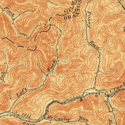 United States Geological Survey Burnsville, WV (1906, 62500-Scale) digital map