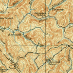 United States Geological Survey Burnsville, WV (1927, 62500-Scale) digital map