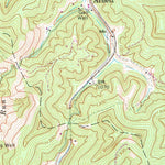 United States Geological Survey Burnsville, WV (1965, 24000-Scale) digital map