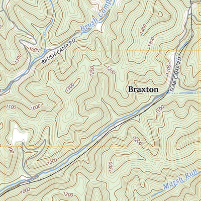 United States Geological Survey Burnsville, WV (2023, 24000-Scale) digital map