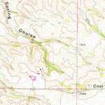 United States Geological Survey Burnt Butte, ND (1962, 24000-Scale) digital map