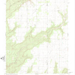 United States Geological Survey Burnt Cabin Creek, CO-UT (1985, 24000-Scale) digital map