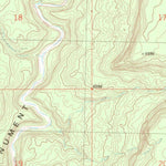 United States Geological Survey Burnt Cabin Creek, CO-UT (1985, 24000-Scale) digital map