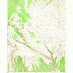 United States Geological Survey Burnt Cabin Gorge, UT (1950, 24000-Scale) digital map