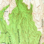 United States Geological Survey Burnt Cabin Gorge, UT (1950, 24000-Scale) digital map