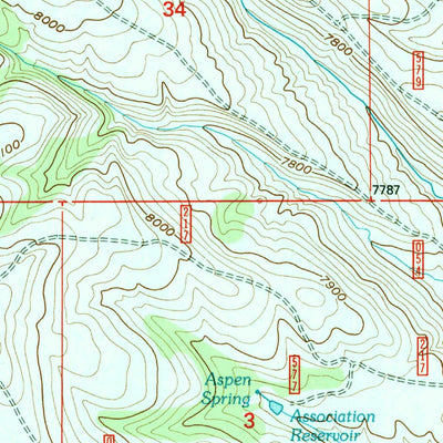 United States Geological Survey Burnt Cabin Gorge, UT (1996, 24000-Scale) digital map