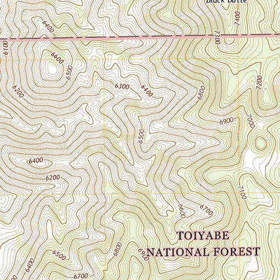 United States Geological Survey Burnt Cabin Summit, NV (2021, 24000-Scale) digital map