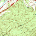 United States Geological Survey Burnt Cabins, PA (1966, 24000-Scale) digital map
